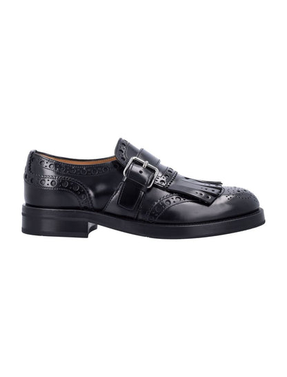 Church'S – Schwarze Monkstrap-Brogues aus Leder