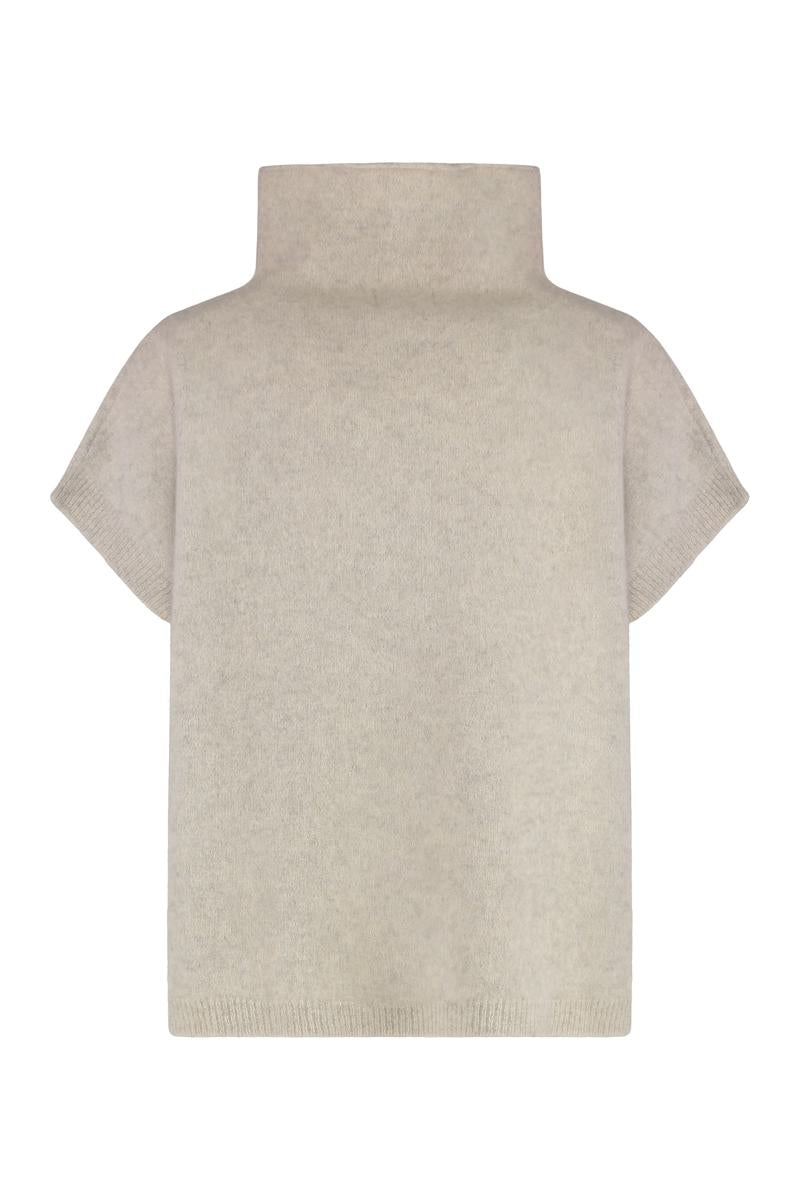 PAROSH Rollkragenpullover aus Lacoon-Wolle