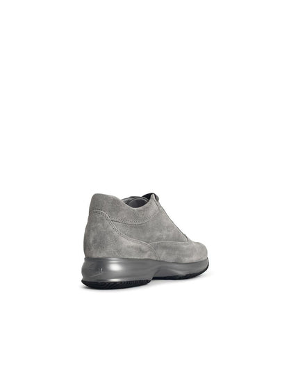 Hogan „Interactive“ – Graue Wildleder-Sneaker