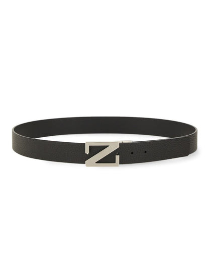 Zegna – Wendbarer Gürtel mit „Z“-Schnalle mit Monogramm