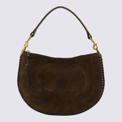 Isabel Marant Braune Leder-Umhängetasche