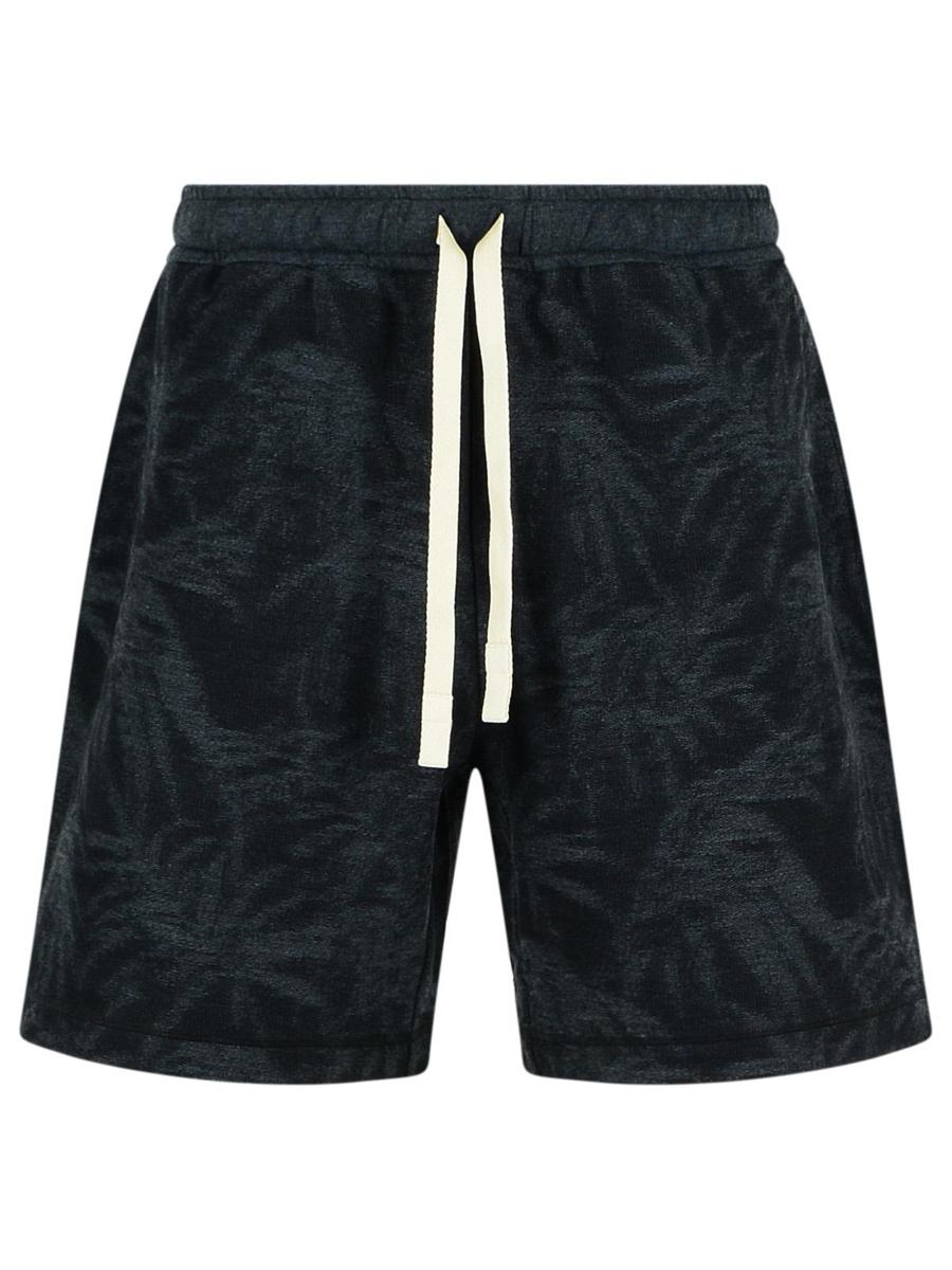 Palm Angels – Schwarze Bermudashorts aus Baumwolle