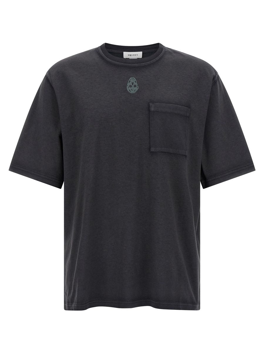 Alexander McQueen „Totenkopf“-T-Shirt