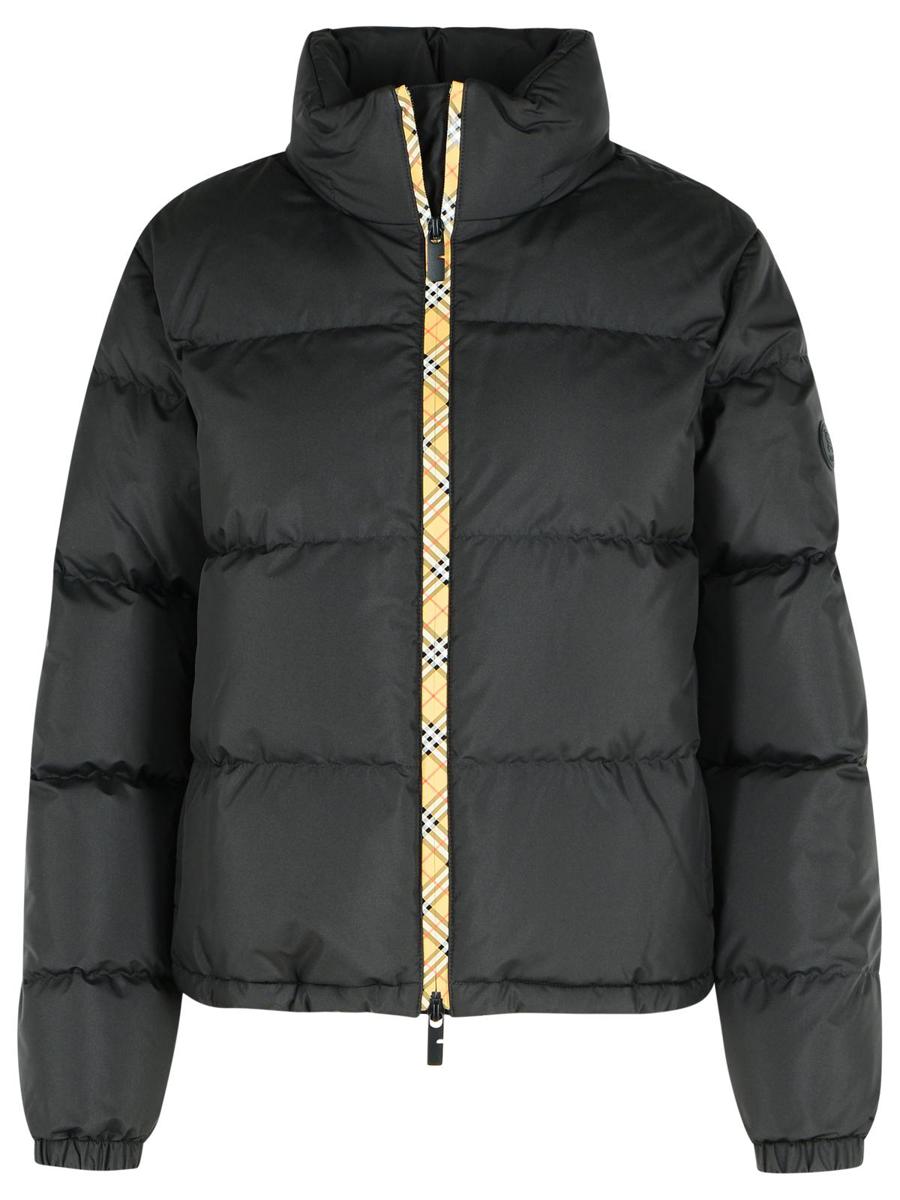 Burberry Schwarze Polyester-Daunenjacke