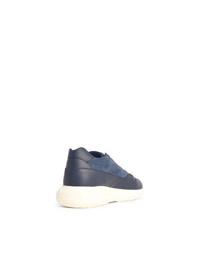 Hogan „Interactive3“ Marineblaue Ledersneaker
