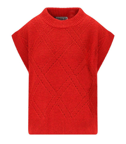 Essentiel Antwerp Import Rote Strickweste