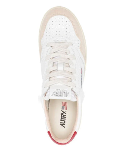 Autry „Medalist Low“ Wildleder-Sneakers