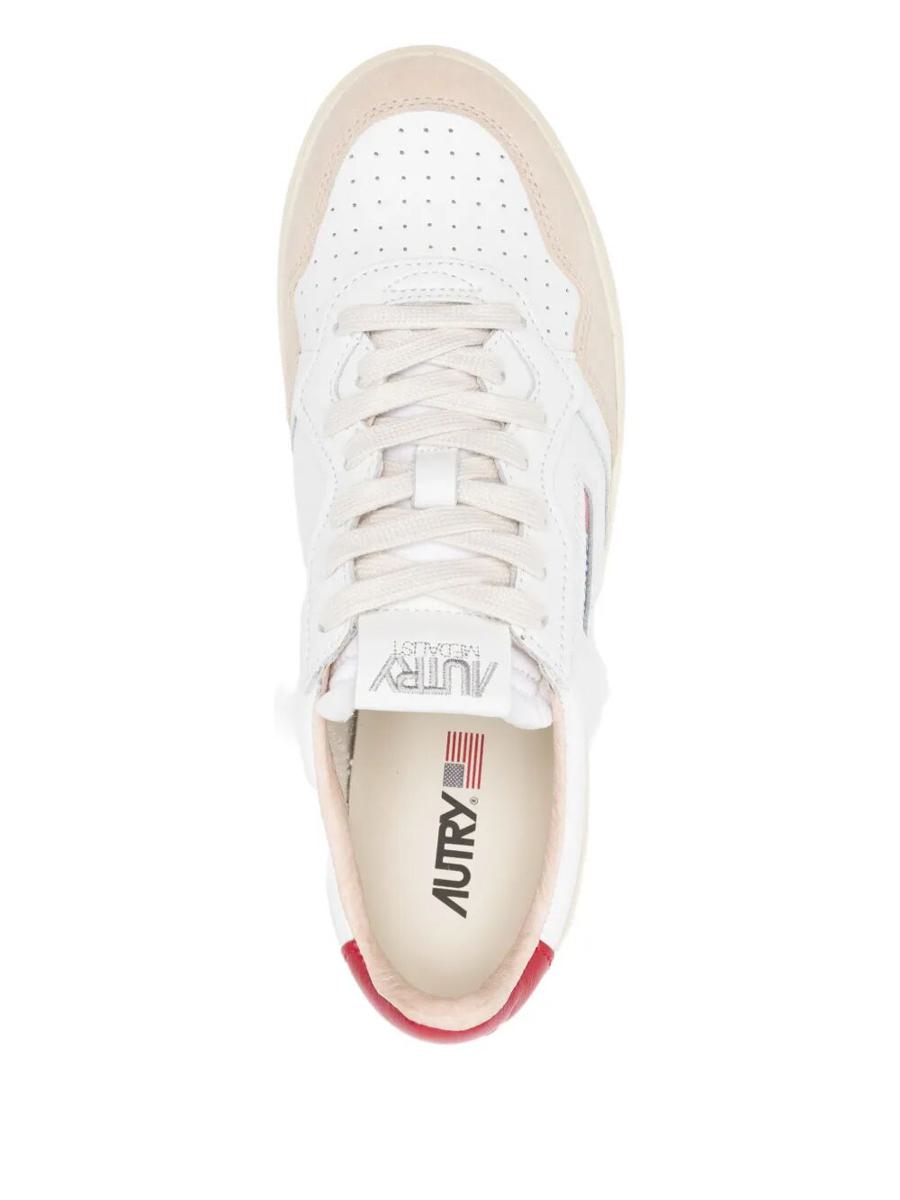 Autry „Medalist Low“ Wildleder-Sneakers