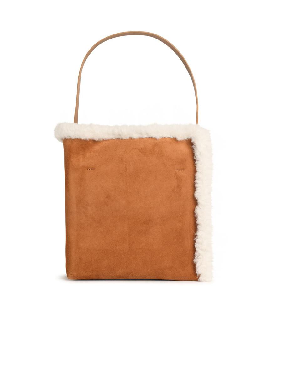 Marni „Museum“ braune Wildledertasche