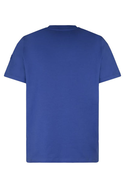 Moncler Baumwoll-T-Shirt mit Rundhalsausschnitt