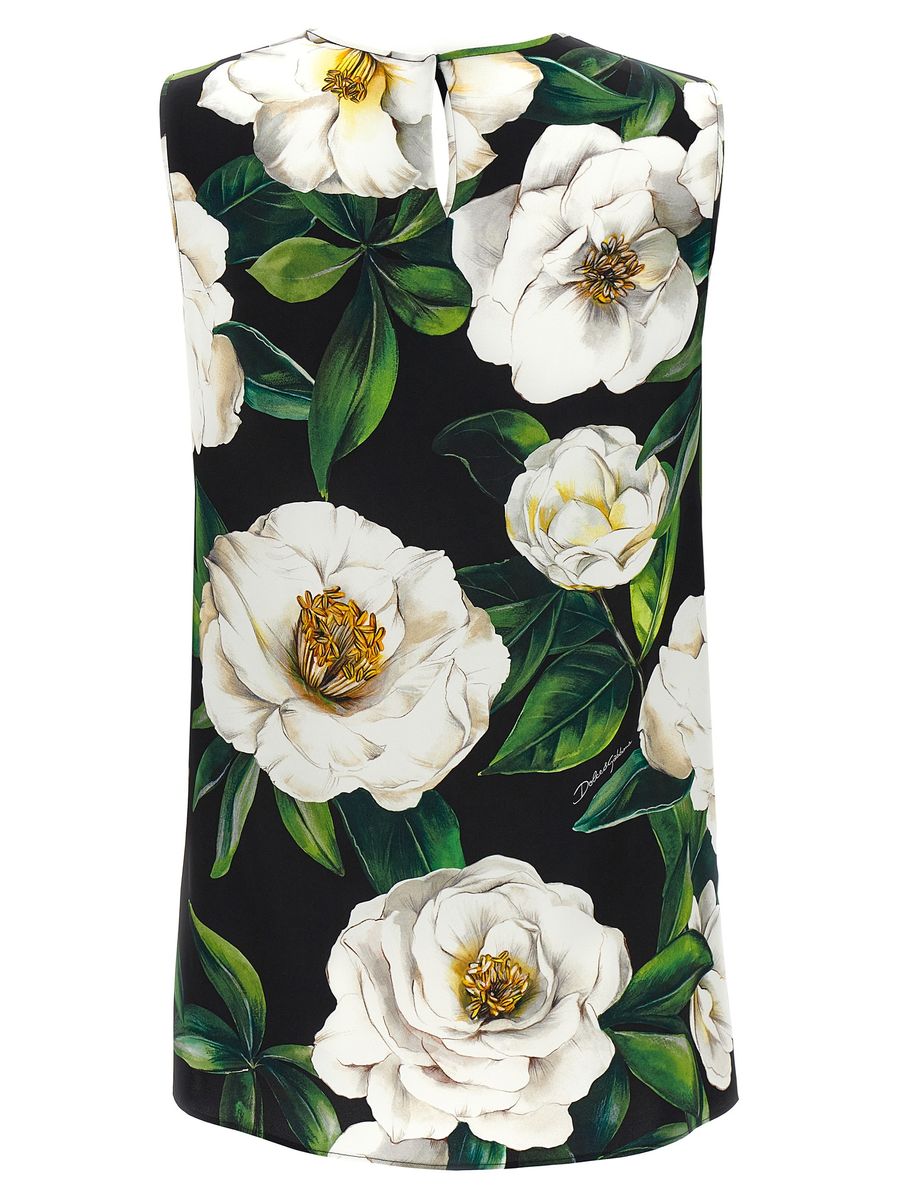 Dolce &amp; Gabbana Blumenoberteil