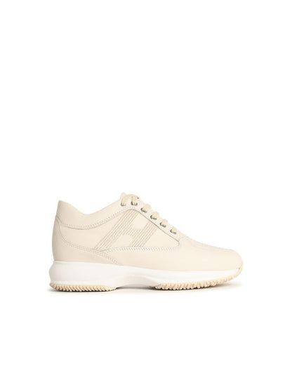 Hogan „Interactive“ Joghurt-Leder-Sneaker