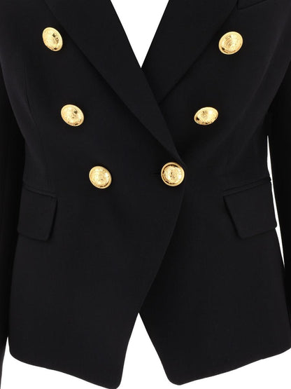 Balmain Zweireihige Wolljacke