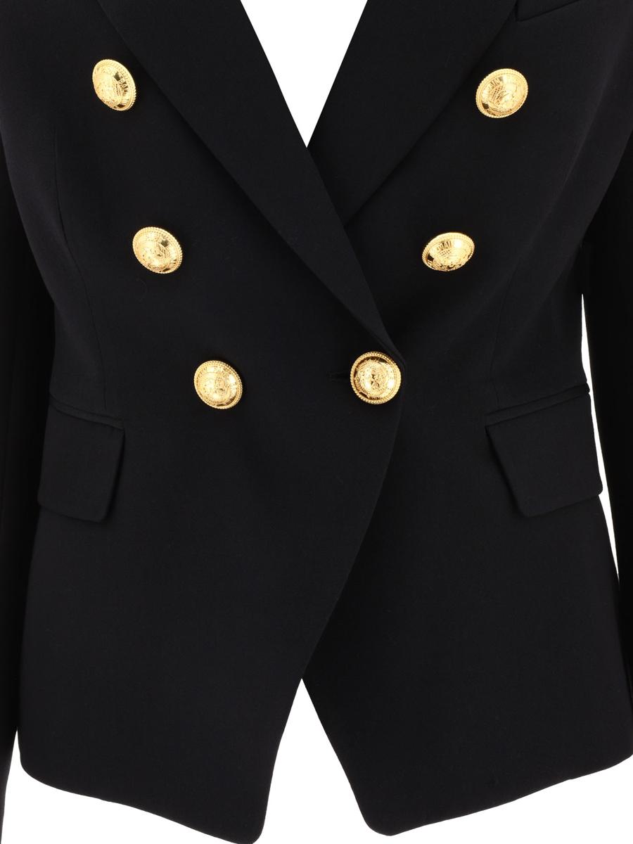 Balmain Zweireihige Wolljacke