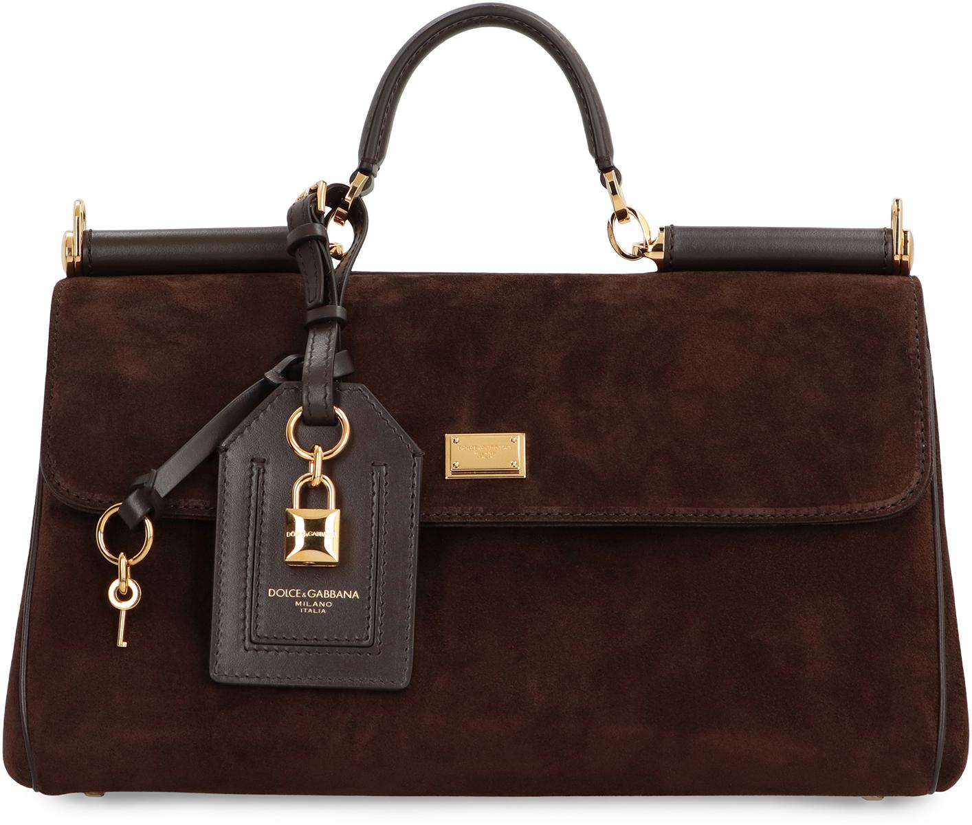 Dolce &amp; Gabbana My Sicily Wildlederhandtasche