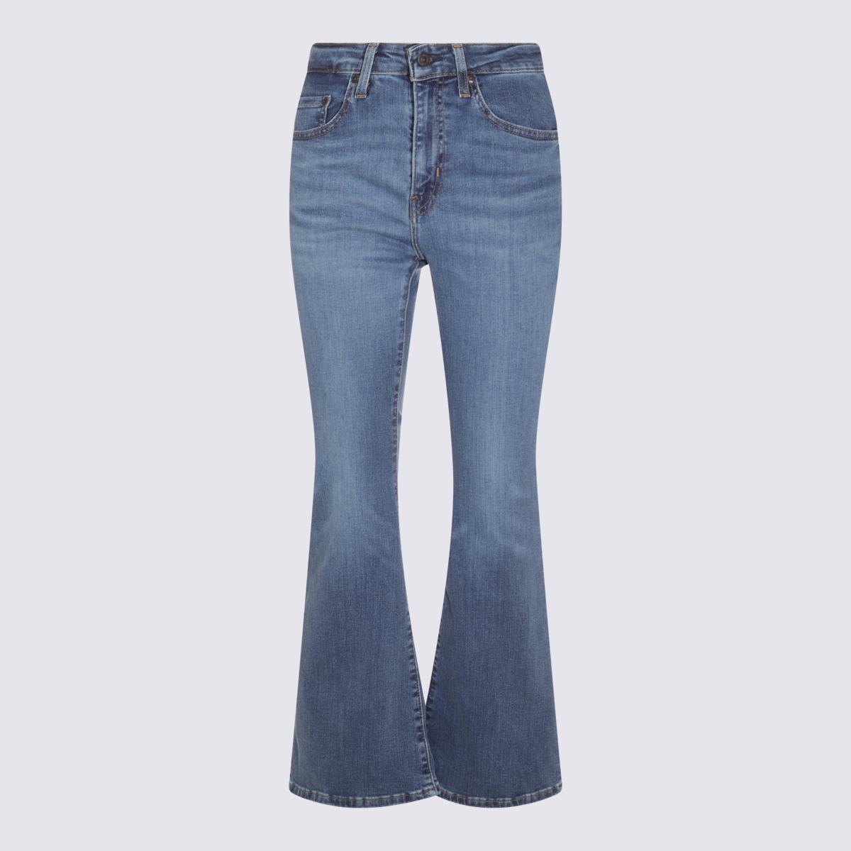 Levi's – Blaue Jeans aus Baumwolldenim