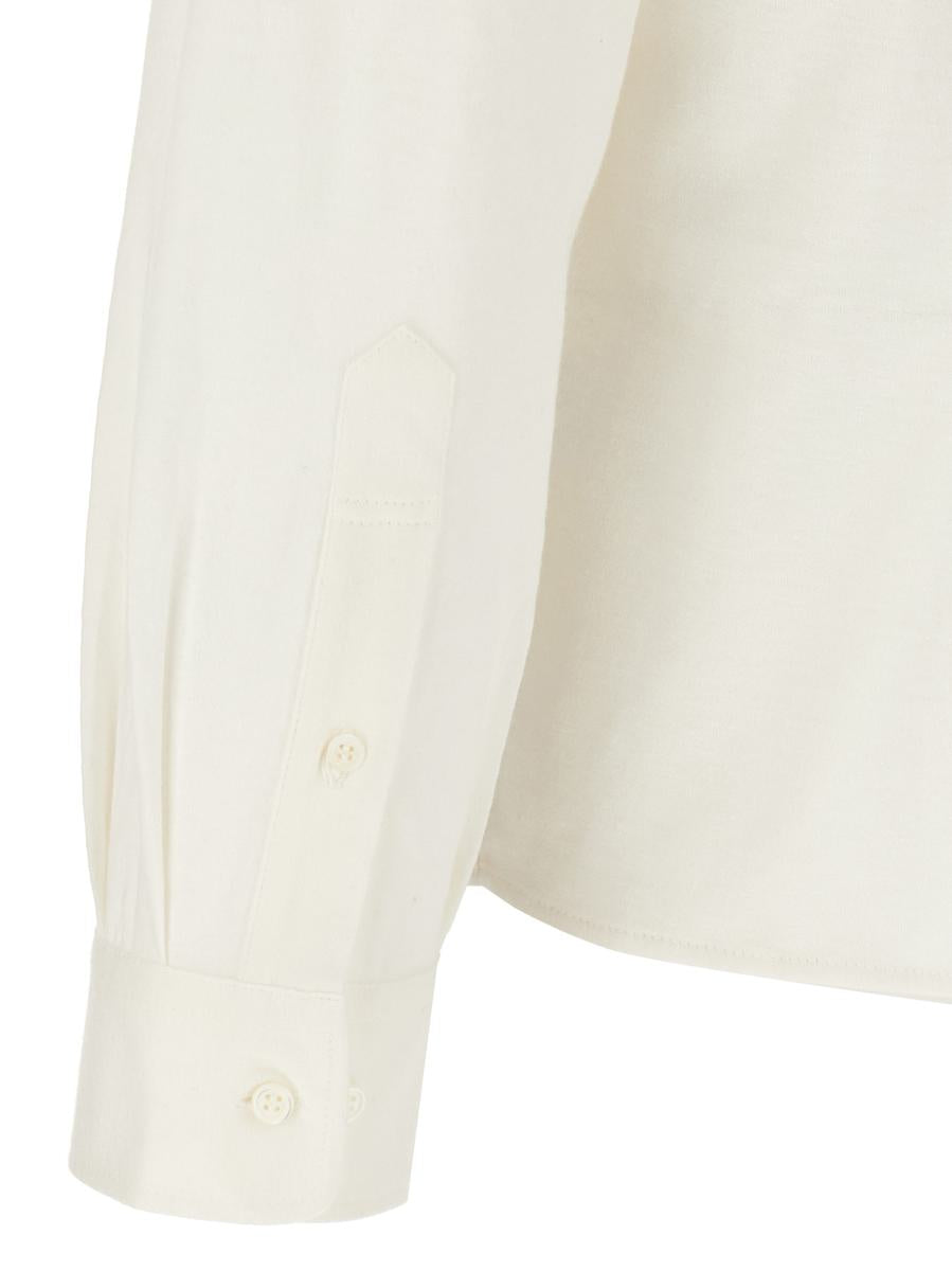 Brunello Cucinelli Leinen-Baumwollhemd