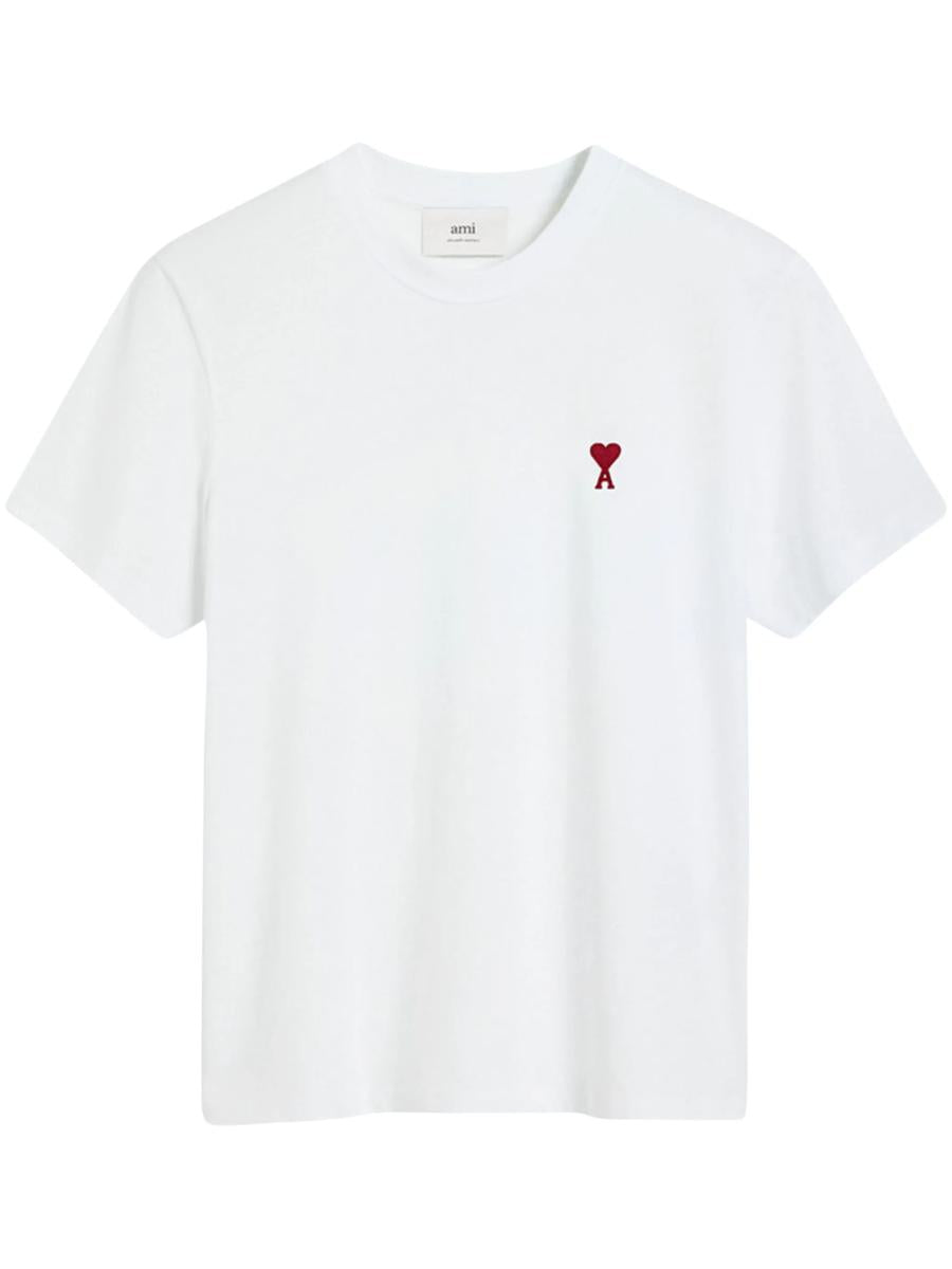 T-Shirt AMI Paris De Coeur Rouge