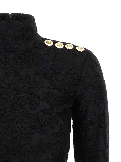 Balmain Top „Barocco“ Muster