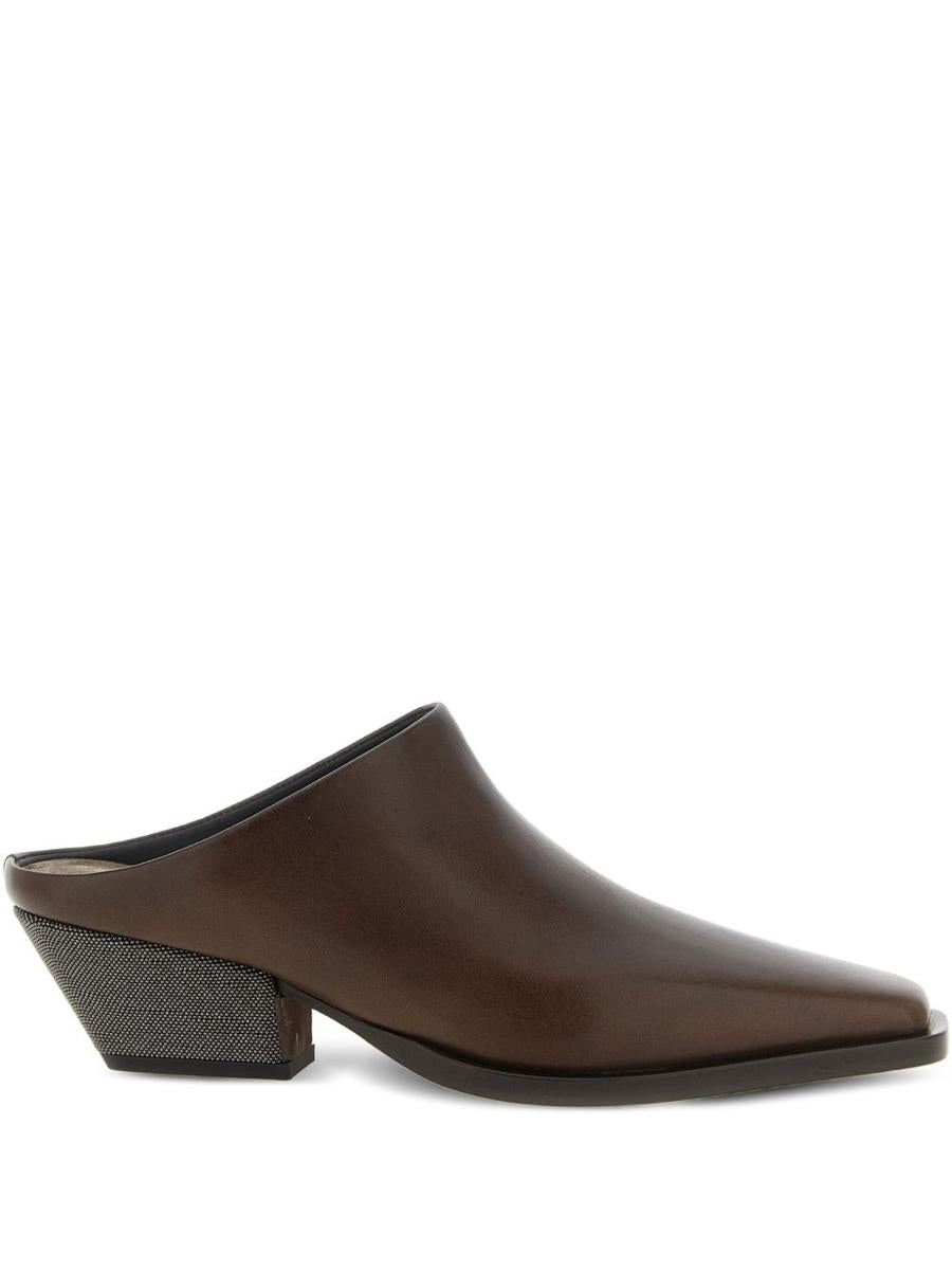 Brunello Cucinelli Sandalen Braun