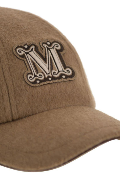 Max Mara Fedora – Kamelfarbene Baseballkappe