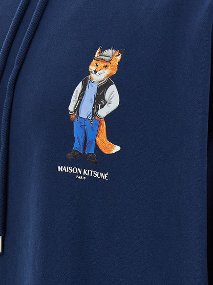 Maison Kitsuné – Kapuzenpullover „Dressed Fox“