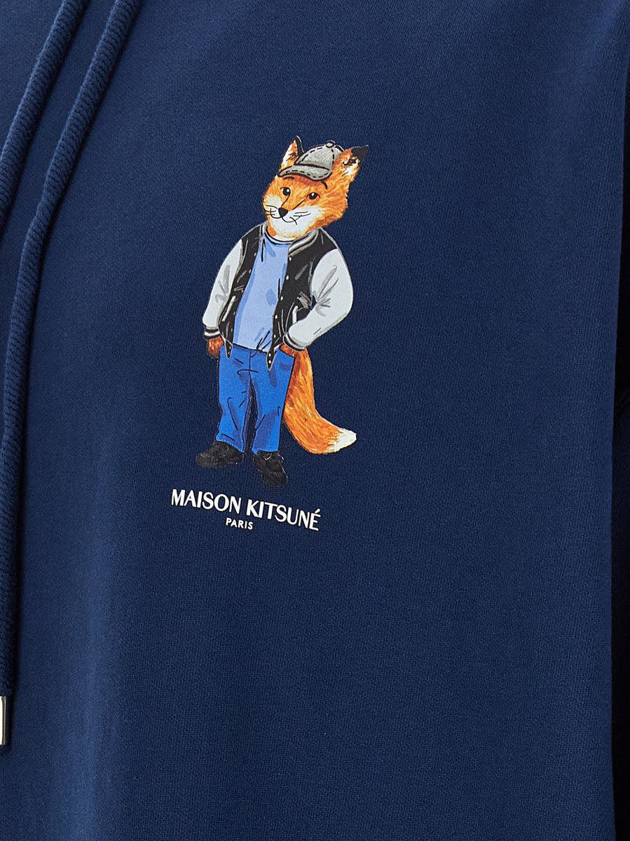 Maison Kitsuné – Kapuzenpullover „Dressed Fox“