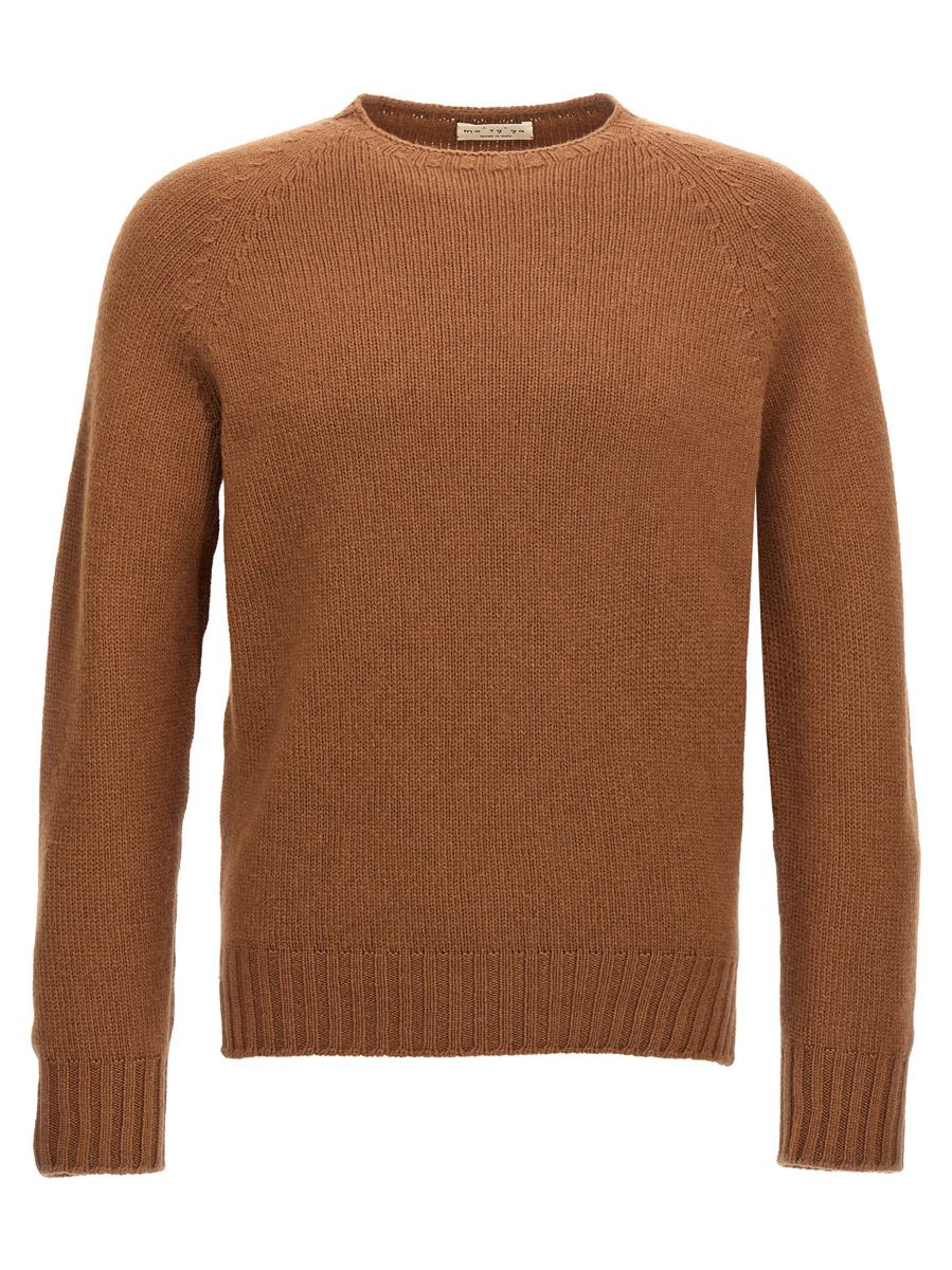Ma'Ry'Ya Pullover mit Rundhalsausschnitt