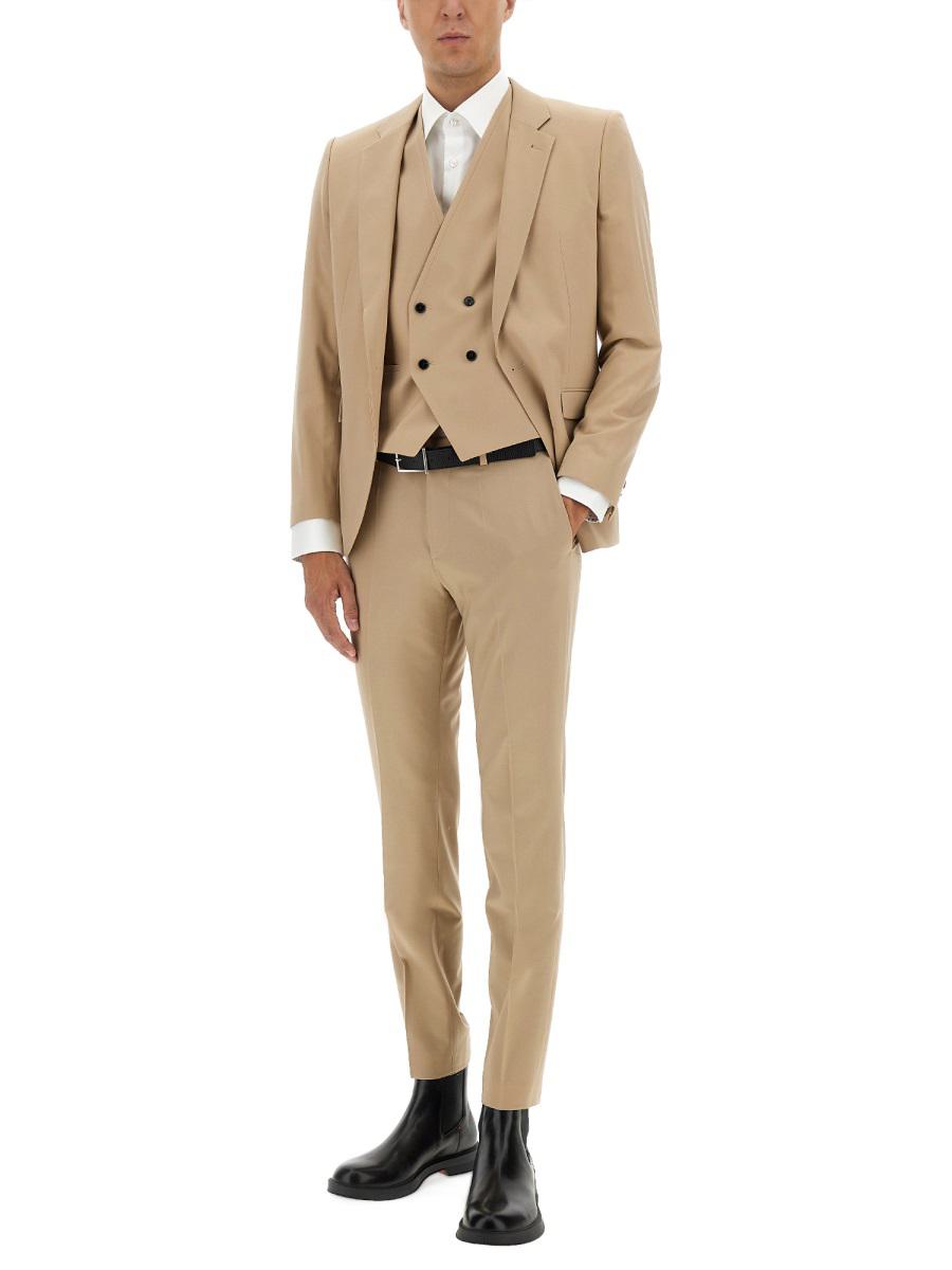 Hugo Boss – Dreiteiliger Slim-Fit-Anzug