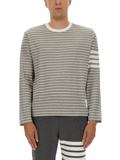 Thom Browne – Gestreiftes T-Shirt