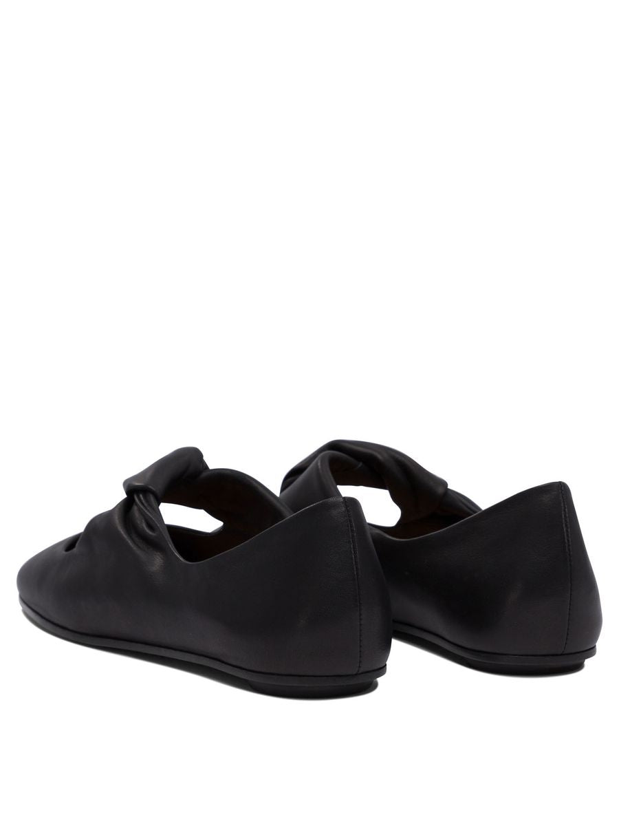 Alexander McQueen Ballerinas mit verdrehtem Detail