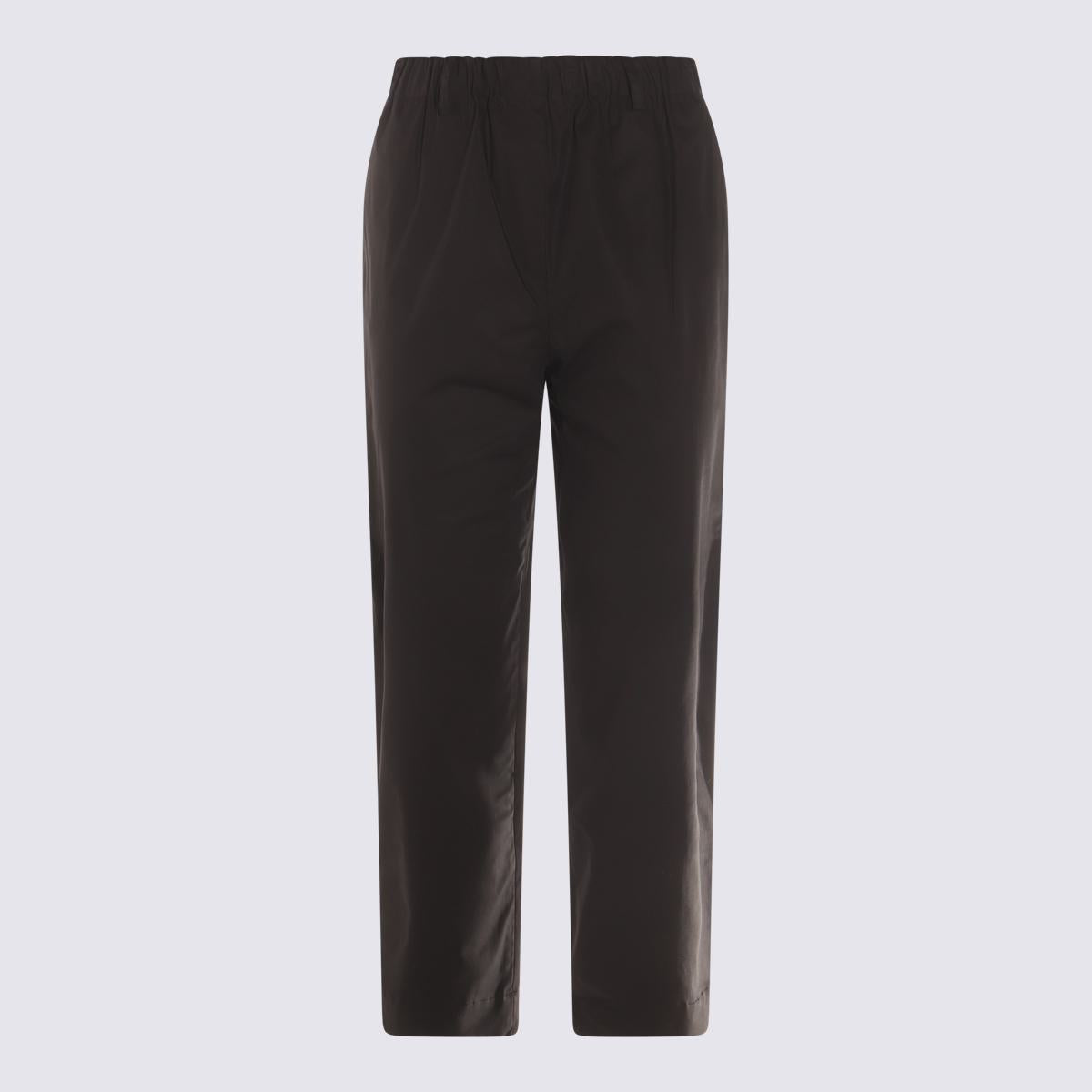 Antonelli Schwarze Baumwollhose