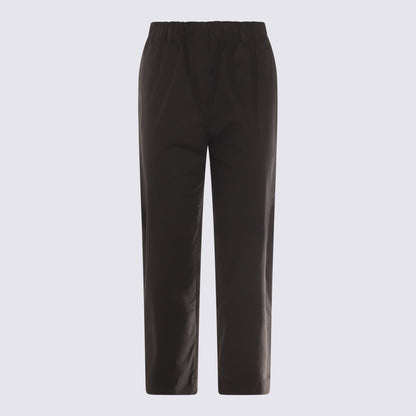 Antonelli Schwarze Baumwollhose