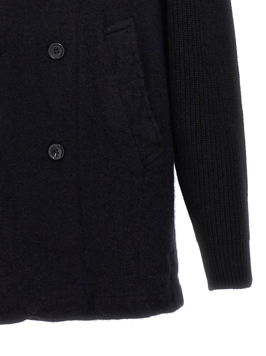 Zweireihiger Wollmantel von Comme Des Garçons