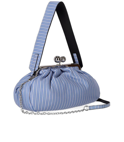 Weekend Max Mara Pasticcino Rubens Mittelgroße hellblaue Clutch