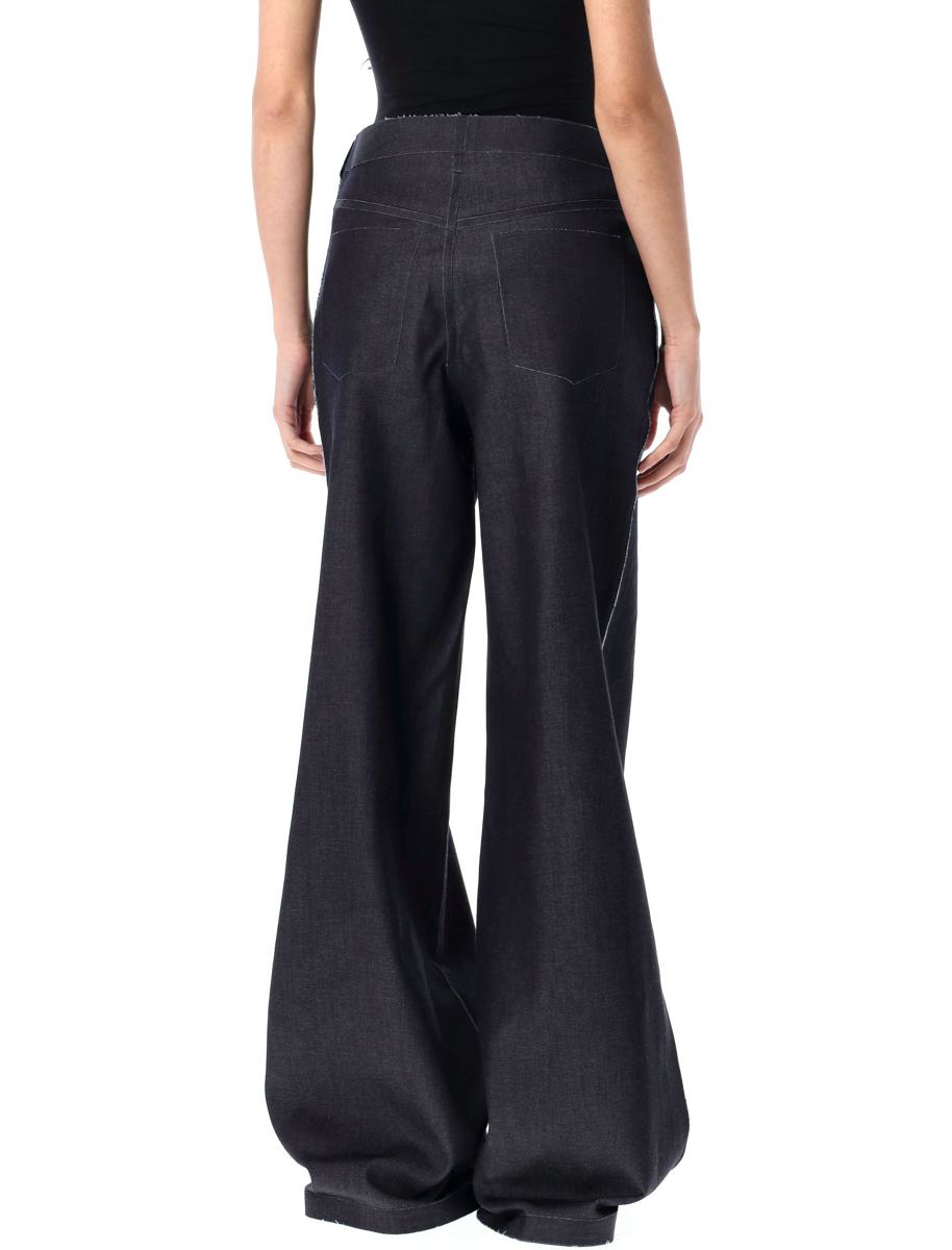 Marni Stretch-Denim-Hose aus Trompe-l‘œil