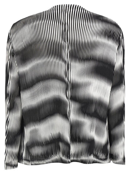 Issey Miyake „Sway Pleats“ Strickjacke