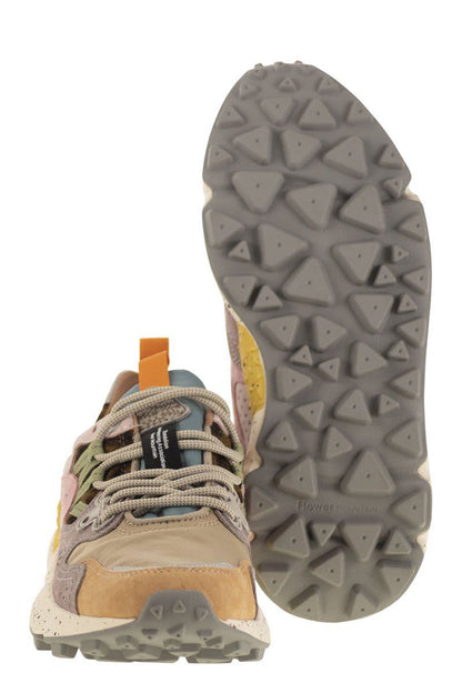 Flower Mountain Yamano 3 - Sneakers aus Wildleder und Funktionsgewebe