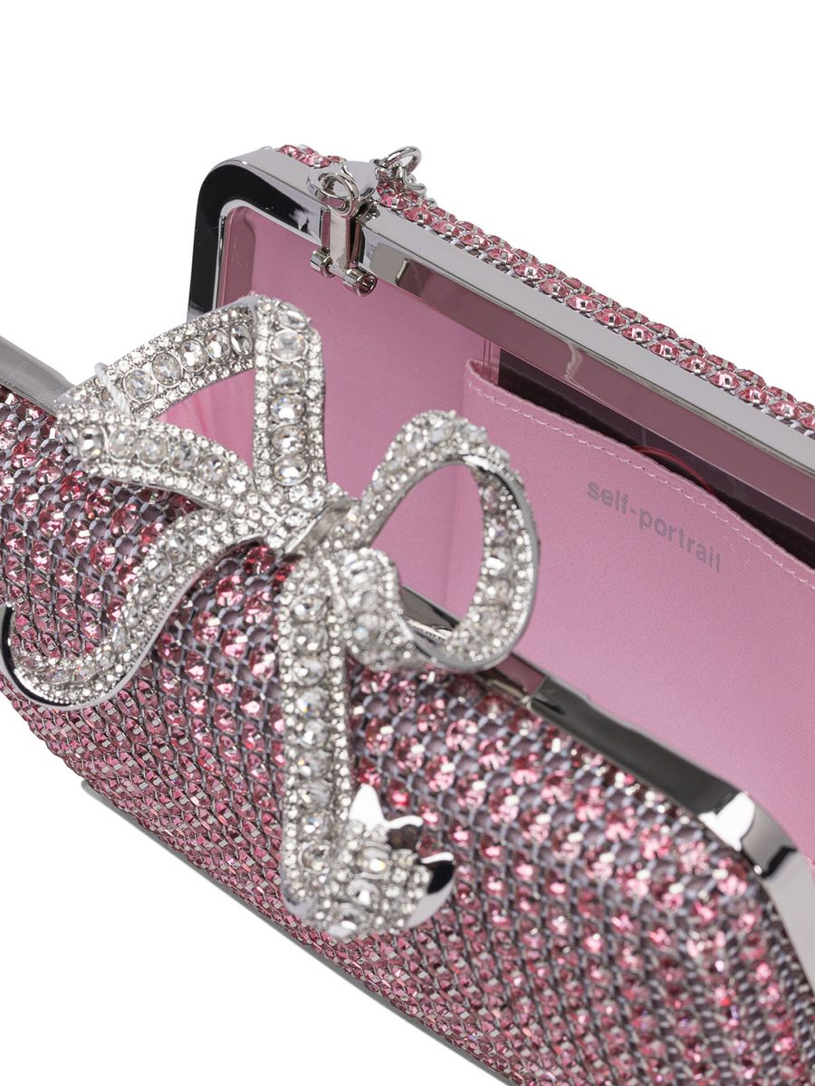 Self-Portrait – Clutch „Pink Crystal Box“