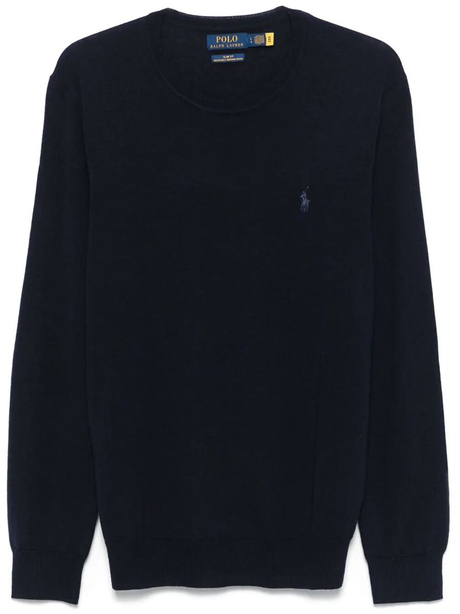 Polo Ralph Lauren Leichter Pullover aus Wolle mit Rundhalsausschnitt