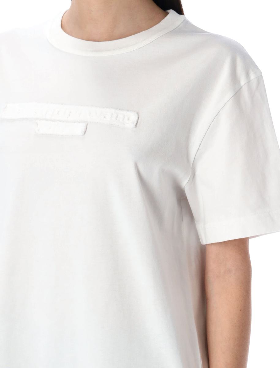 Alexander Wang – T-Shirt mit Distressed-Logo