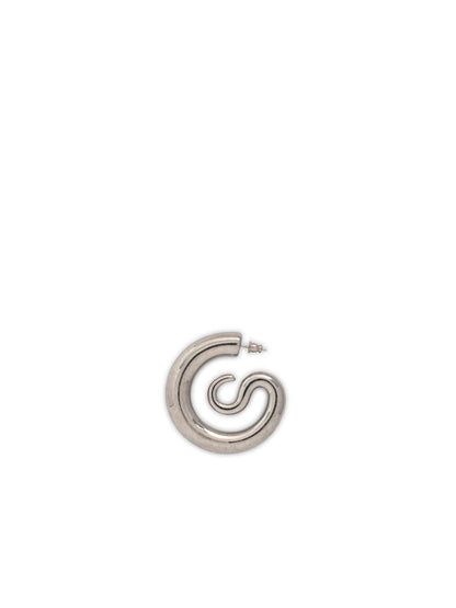 Panconesi – Silberne „Serpent Hoops Medium“-Ohrringe