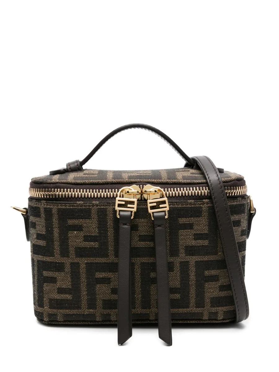 Fendi Vanity Ff Jacquard-Stofftaschen