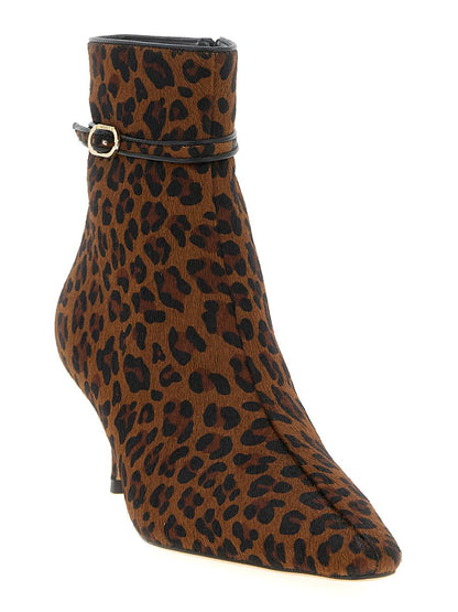 Twinset Ankle Boots mit Animalprint