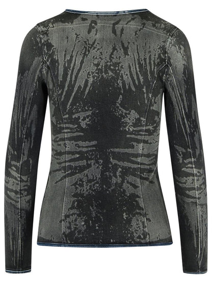 Diesel „Gary“ blaues Baumwolltop