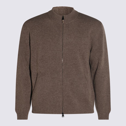 Canali Brauner Wollstrick