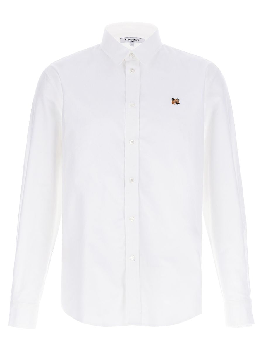 Maison Kitsuné „Fuchskopf“-Hemd