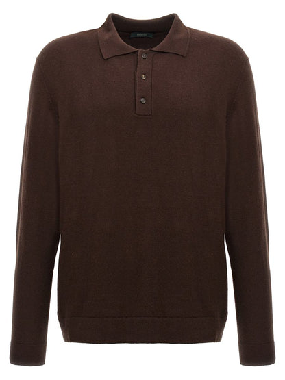 Zanone Poloshirt aus Kaschmirwolle