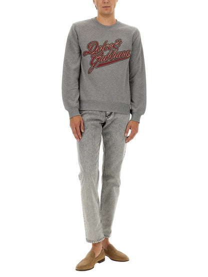 Dolce &amp; Gabbana – Regular-Hose aus Baumwolle