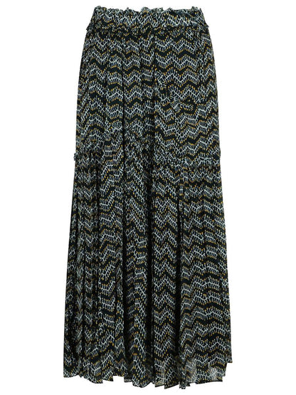 Schwarzer Viskoserock „Veronique“ von Isabel Marant Étoile